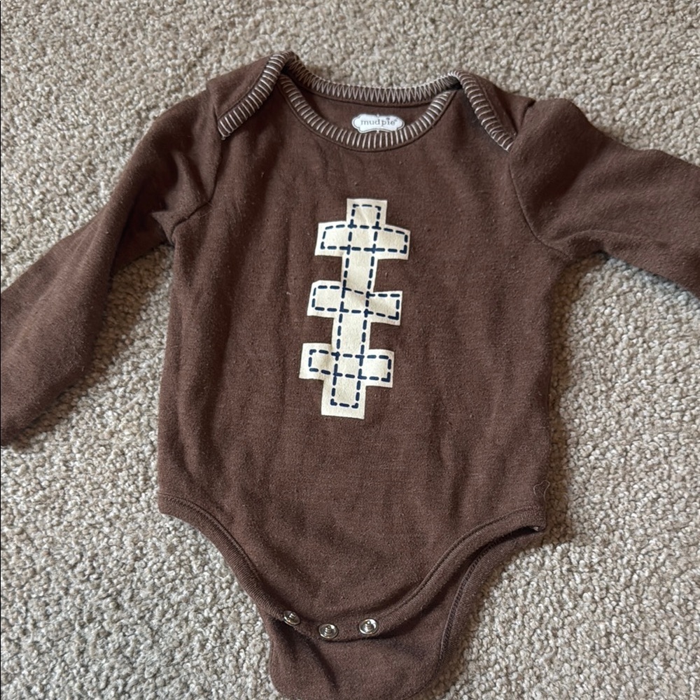 Baby Gap Brown Long Sleeve Onesie